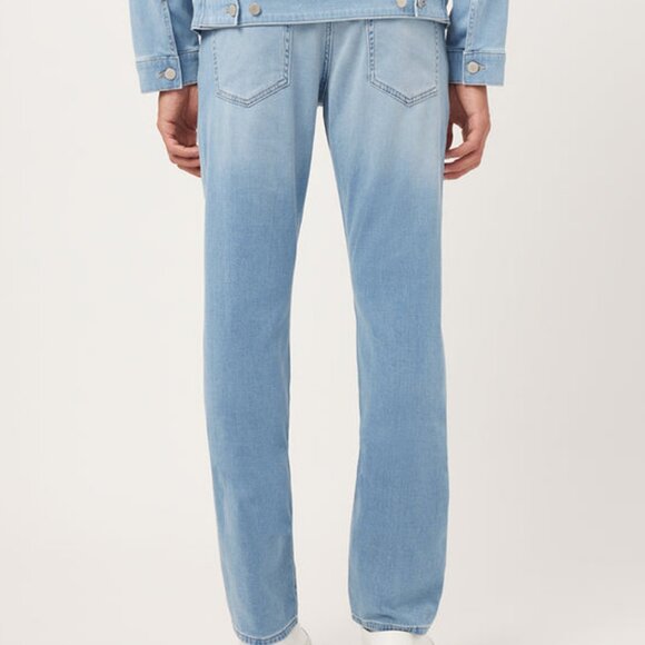 NWT W40 L32 DL1961 Men's Russell Slim Straight Jeans Salton Ultimate Knit 40X32 - Picture 2 of 3